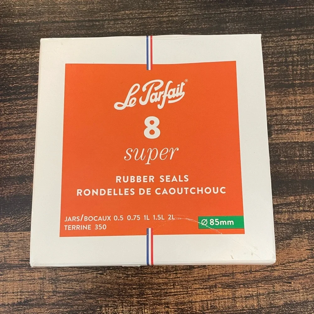 (7) NIB Le Parfait Rubber Seal for Jars